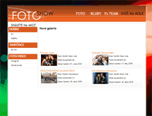Tablet Screenshot of fotoshow.cz